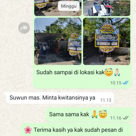 Pengiriman Papan Bunga Duka Taman Suropati